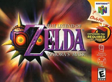 Legend of Zelda, The - Majora's Mask (USA) box cover front